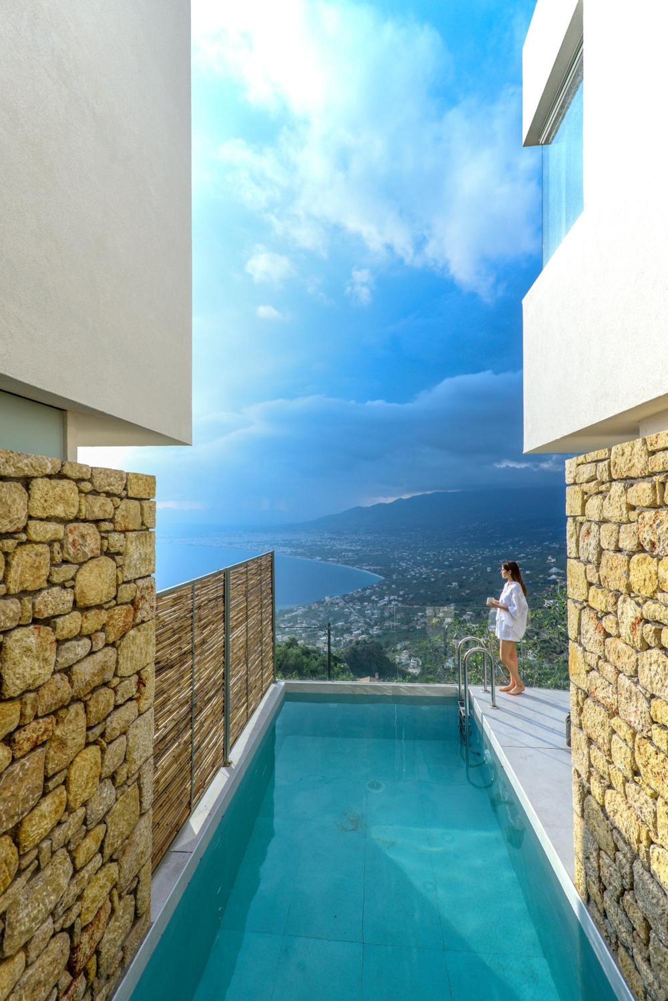 Lithos Retreat 1 Villa Kalamáta Kültér fotó